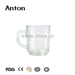 Drink Tea Glass Cup With Handle thumbnail-1