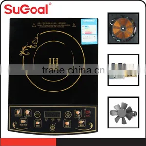 2016 Kitchen Appliance 2000W Copper Coil Induction Cookware thumbnail-1