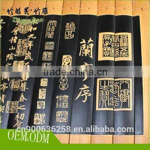 Bamboo Slip Scroll for Chinese Culture Fans thumbnail-2