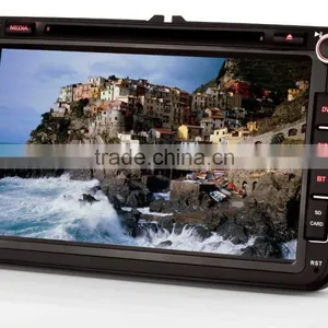 8" Car Mp3 Player Gps 3g bt Navigation Bluetooth Map Usb Dvd cd For VW PASSAT SEAT Altea Amarok Jetta Multivan T5 Polo V 6R EOS thumbnail-2