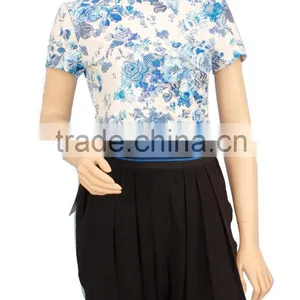 Printing Crop Top Adult Sexy Clothes, Cheap Garments thumbnail-3