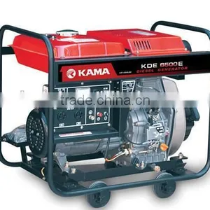 KAMA 5.75/6.5kva DC Output Single Phase Small Diesel Generator Open-frame Type thumbnail-1