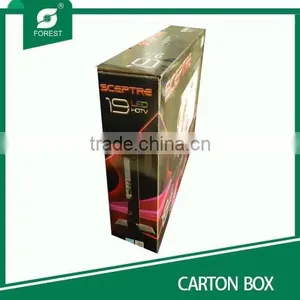 Corrugated Paper Televison Carton Box Packaging Box for TV thumbnail-3