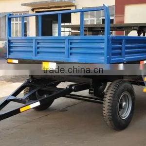 Four Wheels Farm Trailer With Factory Price Quality Choice thumbnail-1