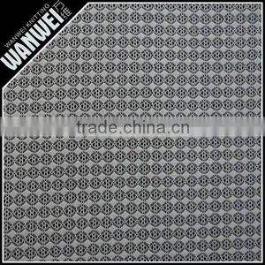 Diamond and Dots Crochet Resilient Hollow Yarn Fabric Print Customed Color Nylon Spandex Lace Fabric for Dress and Skirts 5021 thumbnail-6
