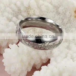 Best Selling Products Fashion Stainless Steel Dubai Design Silver Ring thumbnail-4