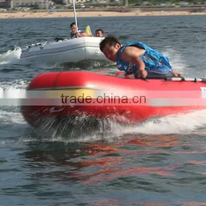 (CE) PVC Material Optional Floor High Speed Sports Boat thumbnail-2