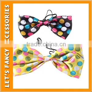 Clown Glittering Elastic Bow Tie Party Neckwear thumbnail-4