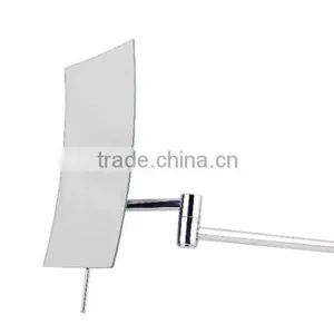Hotel Bathroom Round Magnifying Folding Extendable Wall Makeup Mirror Quality Choice thumbnail-6