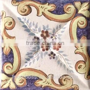 Inkjet Ceramic Relief Decor Border/listello Macthing Wall Tile Length 150*150mm thumbnail-6