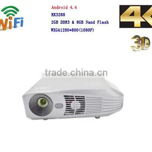 High Quality 2.4G 5G Wifi Smart Projector FSP-01with OS Android 4.4 RK3288 thumbnail-5