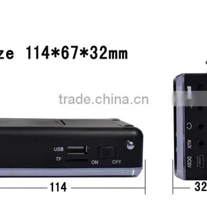 Robot-229 2014 Hot Portable Card Speaker,repeat Play,fm Radio Usb sd Card Reader Speaker thumbnail-3