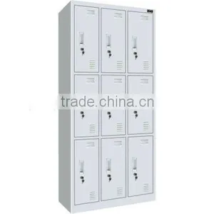 Classic Design Steel Clothes Cabinet With 9 Doors thumbnail-1