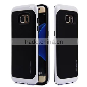 New Products 2016 Motomo New Design For Samsung Galaxy S7 Edge, TPU+PC Leather Vein Case for s7 Edge thumbnail-4