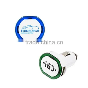 Best Multi- Founction 2 Micro Usb Car Charger With Led Light Logo for All Kinds of People and Electronic Devices thumbnail-1