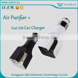 ShenZhen Factory New Desgin Universal Car Chargers With Air Purifier Function Universal Car Chargers for Mobile Phone thumbnail-2