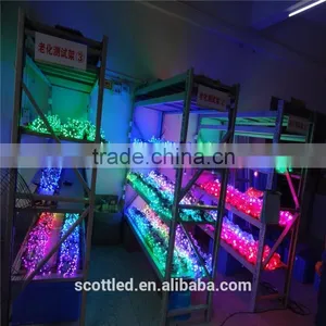100PCS/ String 12V IP68 WS2811/2801 Pixel Full Color RGB Square LED Module String Waterproof Addressable LED thumbnail-1