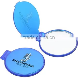Custom Ultra Thin Plastic Pocket Mirror With Your Company Logo thumbnail-1