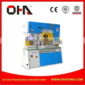 "OHA" Brand Q35Y-50 Economic Hydraulic Ironworker, Ironworker With Dies, Economic Ironworker With Dies thumbnail-1