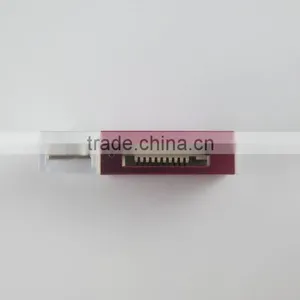 All in One Aluminium Memory Micro SD SDHC TF MS M2 Card Reader thumbnail-4
