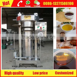 High Oil-pressing Ratio Hydraulic Almond Oil Extraction Machine for Sale thumbnail-2