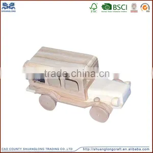 Chinese Wholesales Unfinished Mini Wooden Car,wooden Toy thumbnail-5