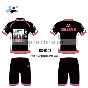 [DREAM SPORT] 3D Sublmation Cycle Jersey With Shorts thumbnail-1