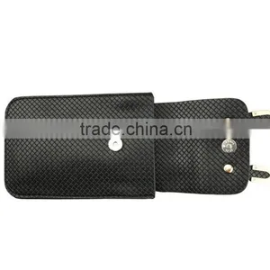 Hot Selling Leather Phone Pouch Case With Neck Strap in Dongguan thumbnail-2