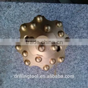 T38/T45/T51 Spherical/Ballistic Threaded Button Bit/rock Drill Bit For Sale thumbnail-1