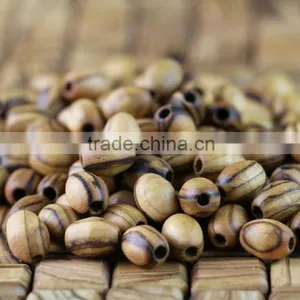 Olive Wood Oval Beads for Rosaries & Jewelry thumbnail-3