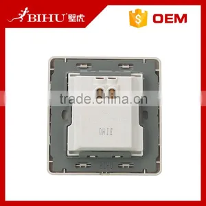 New Design High Quality Golden PC 1gang 1 Way Led Light Wall Switch for Sale thumbnail-6