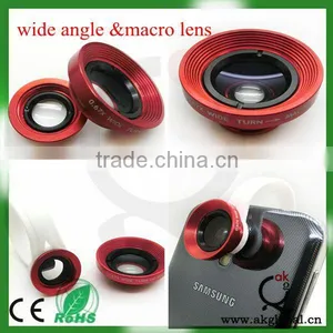 0.67x Wide Angle Lens&macro Lens Universal for All Phones Clip Lens thumbnail-1