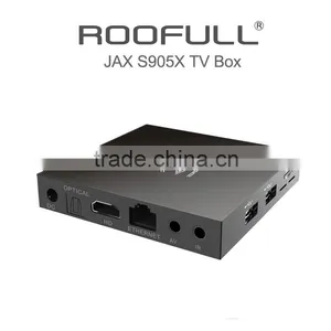 2016 Newest Item JAX, Quad Core Amlogic S905x CPU Penta-core GPU 1GB RAM 8GB EMMC ROM Android 6.0 Ott tv Box thumbnail-5