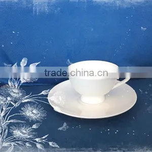 120cc Personalized Coffee Tea Bone China Cup&Saucer Set thumbnail-1