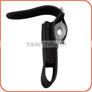 Compatible Cheap Durable Belt Pouch Nylon Holster for 16340 AA CR123 18650 LED Torch thumbnail-2