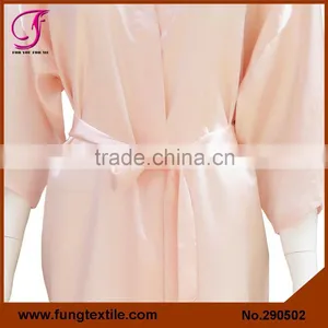 290502 Women Short Polyester Gettiing Ready Kimono Robe thumbnail-3
