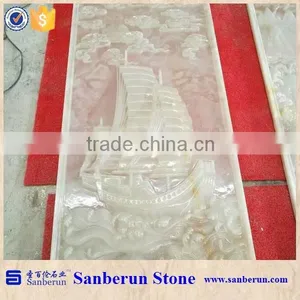 3D Natural White Onyx Feature Wall Panel Price thumbnail-3