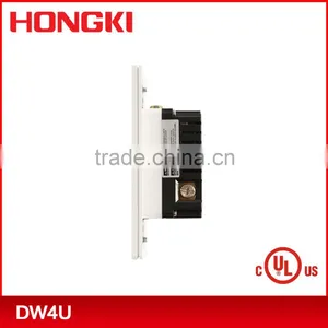 UL CUL Listed 120V 15A USB Power Light Wall Socket With 4 USB Port thumbnail-4
