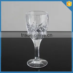 Hand Pressed Long Stem Crystal Clear Home Goods Cheap Wine Glasses Wholesale Quality Choice thumbnail-3