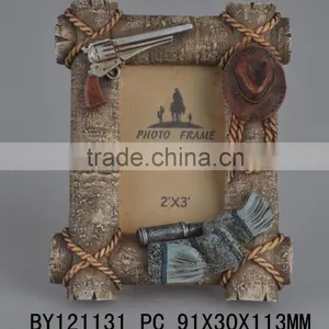 Cowboy Photo Frame Home Decoration Birches Line thumbnail-5