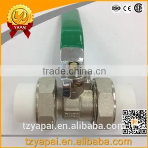 China Online Selling PP-R Brass Ball Valve thumbnail-3