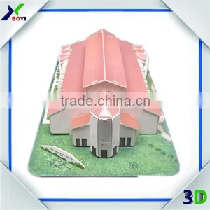 New Model Intellectual Development Castle 3D Puzzle Games thumbnail-3