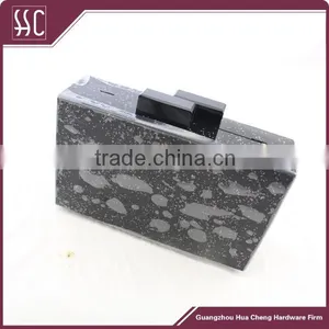 Top Sale Fashion Hard Case Acrylicy Bag,customized Black Acrylic Handbag thumbnail-1
