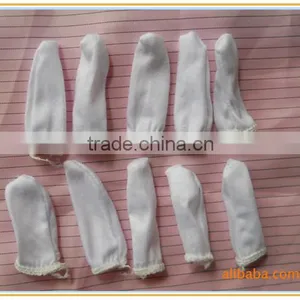 Clean Room Dust Free White ESD Cotton Finger Cot thumbnail-5
