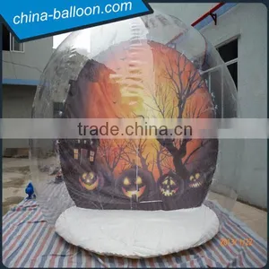 Beautiful Inflatable Snow Globe,giant Inflatable Show Ball,Christmas Inflatable Snow Ball for Decoration thumbnail-1