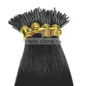 Real Remy Hair High Quality 10-30 Inch i Tip Hair Extension thumbnail-3