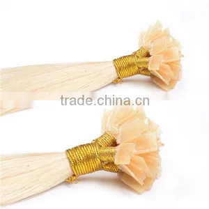 22inch 0.8g/strand Pre-bonded Remy Human Flat Tip Hair Extension/keratin Human Flat Tip Hair thumbnail-6