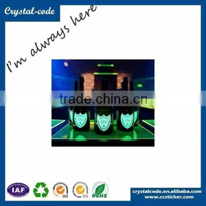Custom Glow in Dark Wine Bottle Sticker thumbnail-1