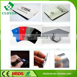Multi-color Promotion Gift 2 LED Plastic Led Business Card Light thumbnail-4