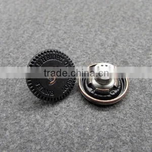 2pcs Set Shank Button Casual Metal Jean Button thumbnail-1